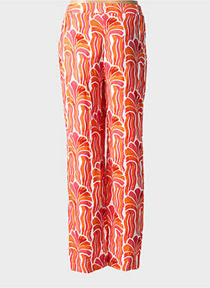 Pantalon flare orange TRICOBEL femme