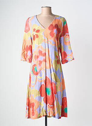 Robe courte rose TERRE BLEUE femme