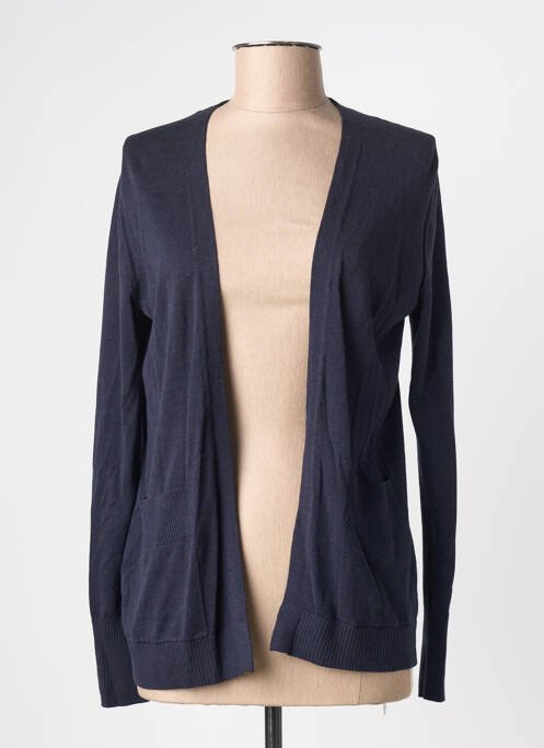 Gilet manches longues bleu TERRE BLEUE femme