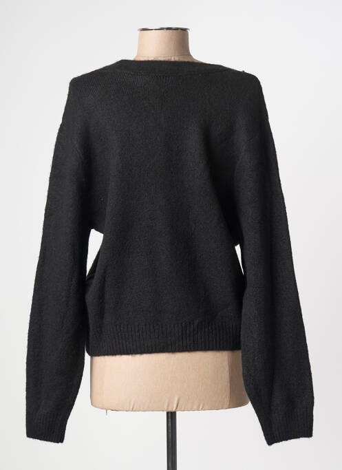 Gilet manches longues noir MANGO femme