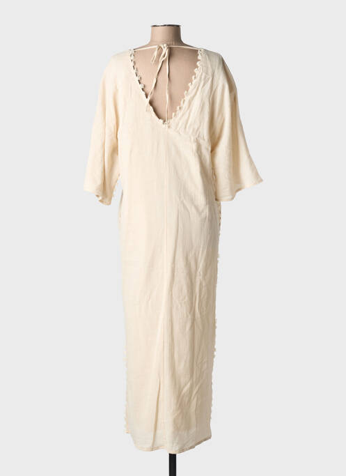 Robe longue beige ASTRID BLACK LABEL femme