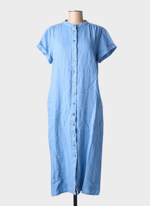 Robe mi-longue bleu JOSEPHINE ET C.O femme