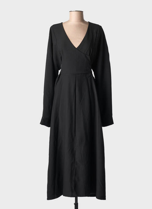 Robe mi-longue noir ASTRID BLACK LABEL femme