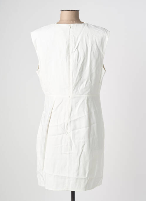 Robe courte blanc MANGO femme