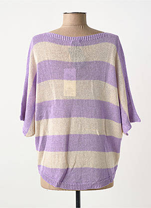 Pull violet TERRA DI SIENA femme
