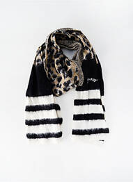 Echarpe noir GUESS femme