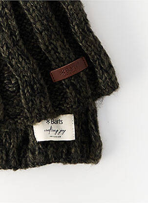 Echarpe vert BARTS homme