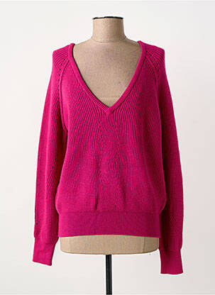 Pull rose MORGAN femme