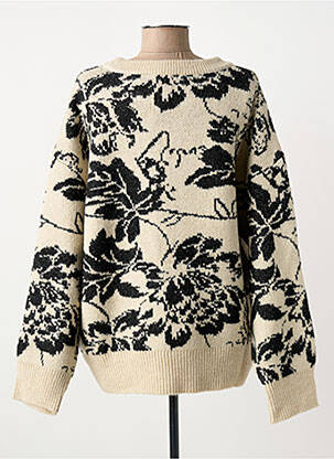 Pull beige MANGO femme