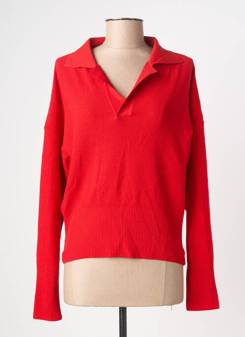 Polo rouge ASTRID BLACK LABEL femme