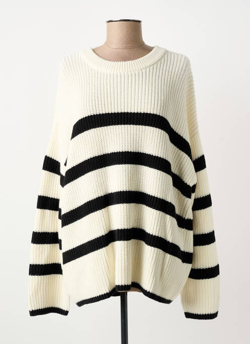 Pull blanc SELECTED femme