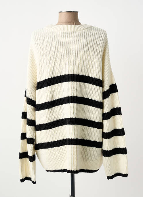 Pull blanc SELECTED femme