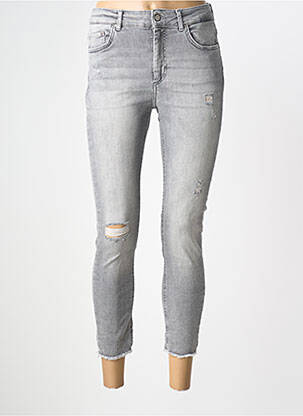 Jeans skinny gris ONLY femme