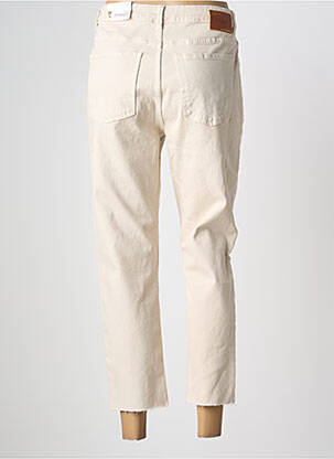 Jean coupe mom beige ONLY femme