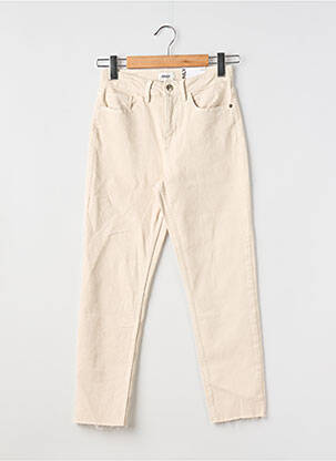 Pantalon 7/8 beige ONLY femme