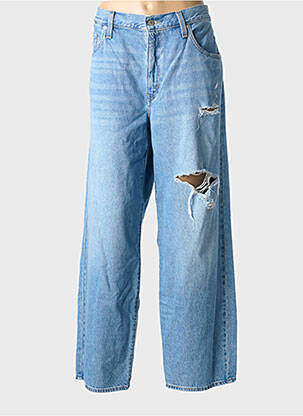 Jeans coupe droite bleu LEVI'S femme