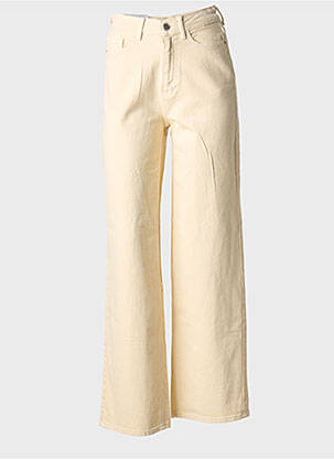 Jeans coupe large beige VILA femme