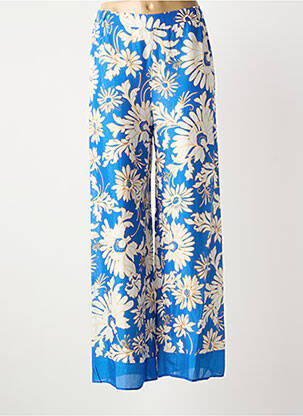 Pantalon flare bleu ATMOSFASHION femme