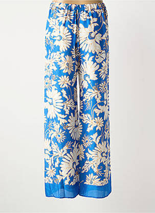 Pantalon flare bleu ATMOSFASHION femme