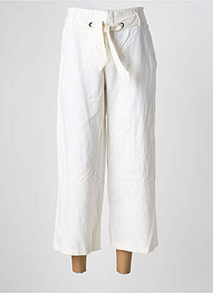 Pantalon droit blanc ESPRIT femme