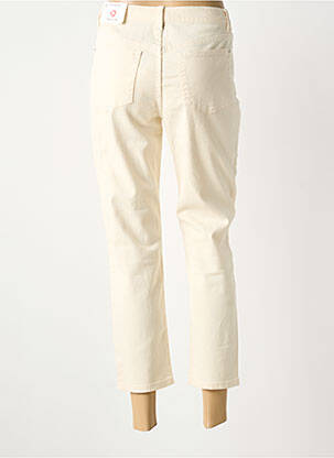 Jean coupe mom blanc MORGAN femme
