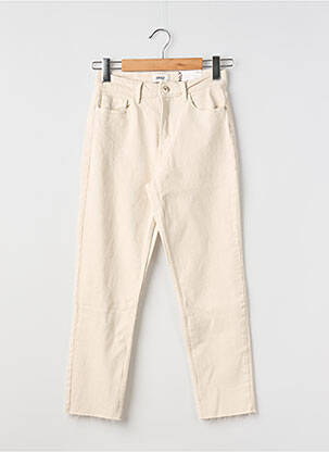 Jeans coupe droite blanc ONLY femme