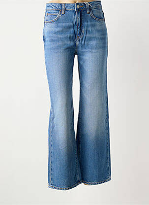 Jeans coupe large bleu GUESS femme