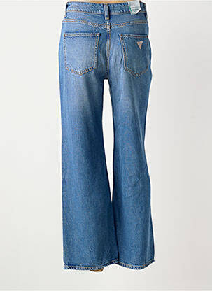 Jeans coupe large bleu GUESS femme