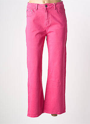 Jeans coupe droite violet AMELIE & AMELIE femme