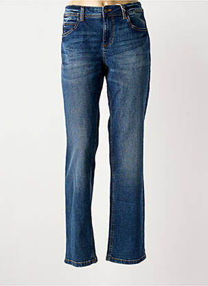 Jeans coupe droite bleu TOM TAILOR femme