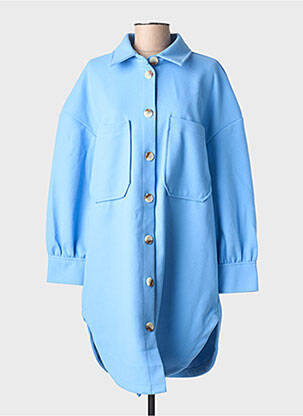 Manteau court vert ONLY femme