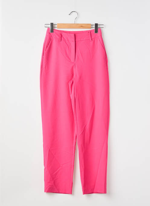 Pantalon droit rose VERO MODA femme