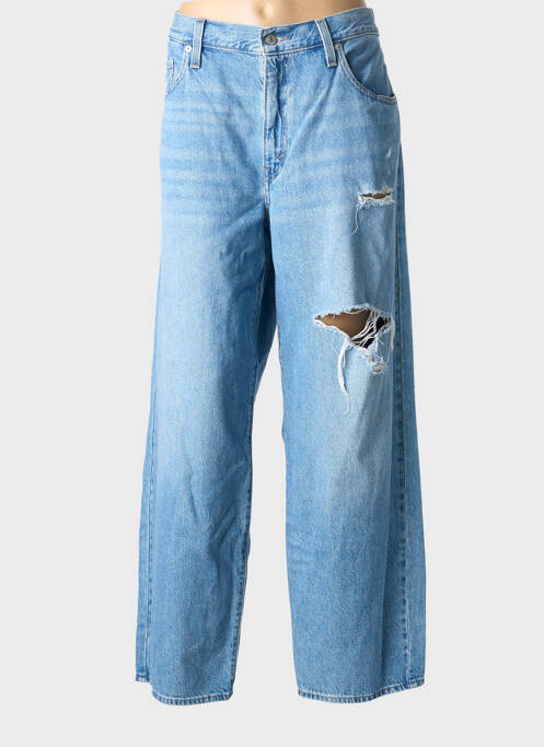 Jeans coupe droite bleu LEVIS femme