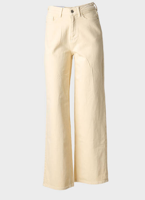 Jeans coupe large beige VILA femme