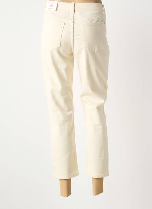 Jean coupe Mom blanc MORGAN femme