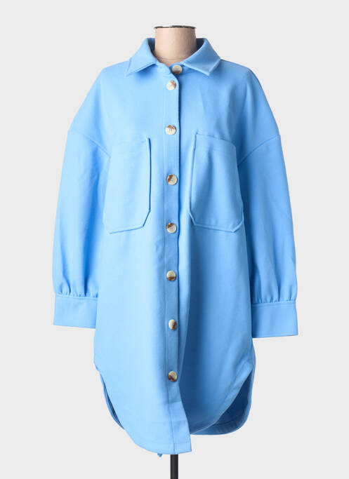 Manteau court vert ONLY femme