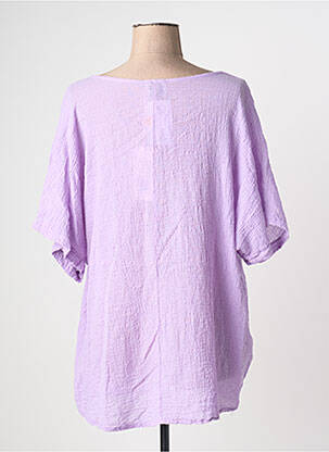 Blouse violet TERRA DI SIENA femme