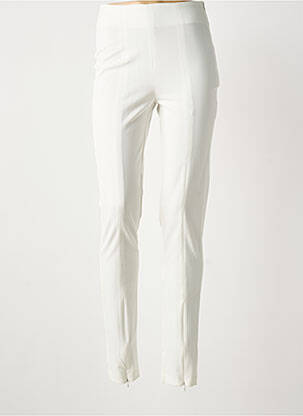 Pantalon chino beige MORGAN femme