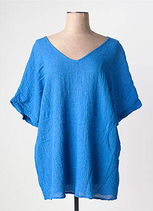 Top bleu TERRA DI SIENA femme
