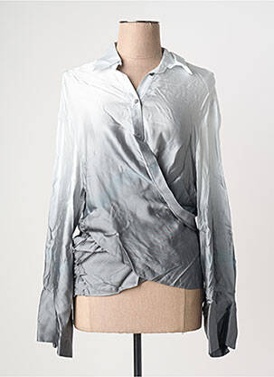 Chemisier gris MANGO femme