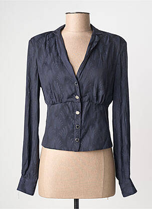 Chemisier bleu MORGAN femme