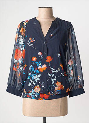 Blouse bleu ATMOSFASHION femme