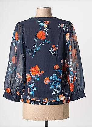 Blouse bleu ATMOSFASHION femme