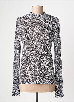 T-shirt noir MANGO femme