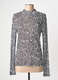 T-shirt noir MANGO femme