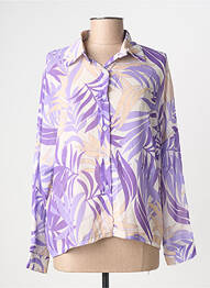 Chemisier violet TERRA DI SIENA femme