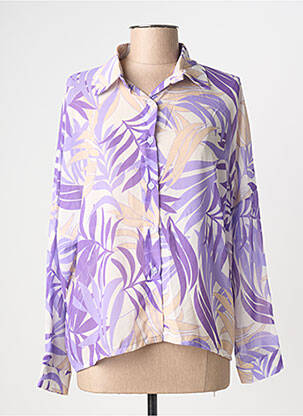 Chemisier violet TERRA DI SIENA femme