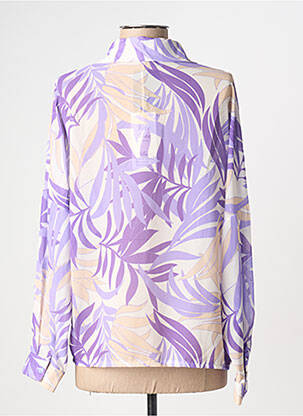 Chemisier violet TERRA DI SIENA femme