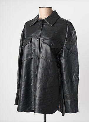 Chemisier noir MANGO femme