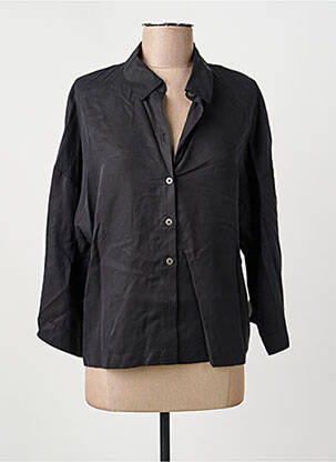 Chemisier noir OBJECT femme